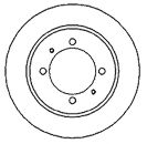 MAPCO 15543 -  Тормозной диск