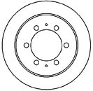 MAPCO 15582 -  Тормозной диск