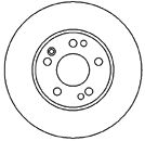 MAPCO 15799 -  Тормозной диск