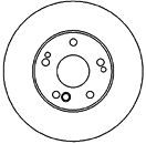 MAPCO 15803 -  Тормозной диск