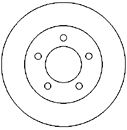 MAPCO 15988 -  Тормозной диск