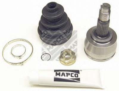 MAPCO 16051 -  Комплект тормозных колодок, дисковый тормоз