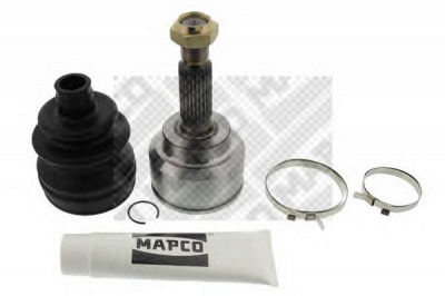 MAPCO 16258 -  Комплект тормозных колодок, дисковый тормоз