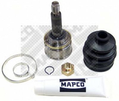 MAPCO 16272 -  Комплект тормозных колодок, дисковый тормоз