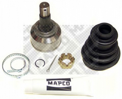 MAPCO 16322 -  Комплект тормозных колодок, дисковый тормоз