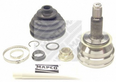 MAPCO 16701 -  Комплект тормозных колодок, дисковый тормоз