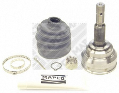 MAPCO 16704 -  Комплект тормозных колодок, дисковый тормоз