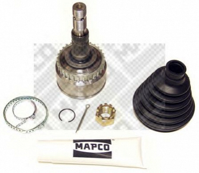 MAPCO 16718 -  Комплект тормозных колодок, дисковый тормоз