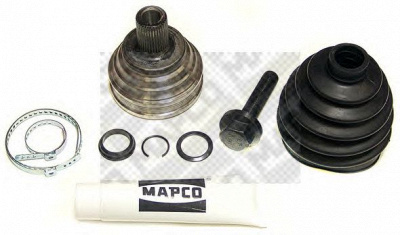 MAPCO 16800 -  Комплект тормозных колодок, дисковый тормоз