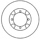 MAPCO 45541 -  Тормозной диск