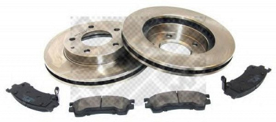 MAPCO 47511 -  Комплект тормозов, дисковый тормозной механизм