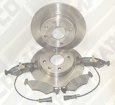 MAPCO 47651 -  Комплект тормозов, дисковый тормозной механизм