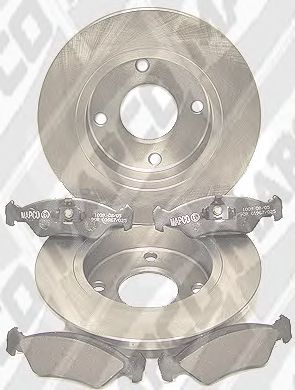 MAPCO 47653 -  Комплект тормозов, дисковый тормозной механизм