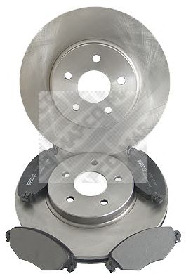 MAPCO 47659 -  Комплект тормозов, дисковый тормозной механизм