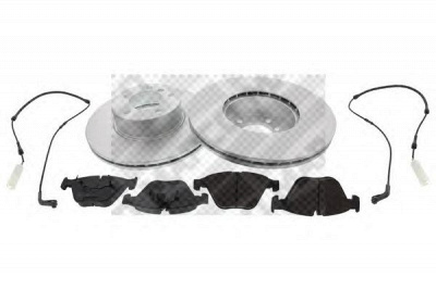 MAPCO 47763hps -  Комплект тормозов, дисковый тормозной механизм