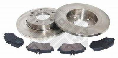 MAPCO 47801 -  Комплект тормозов, дисковый тормозной механизм