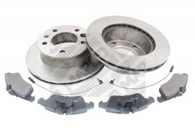 MAPCO 47809 -  Комплект тормозов, дисковый тормозной механизм