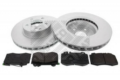 MAPCO 47812hps -  Комплект тормозов, дисковый тормозной механизм