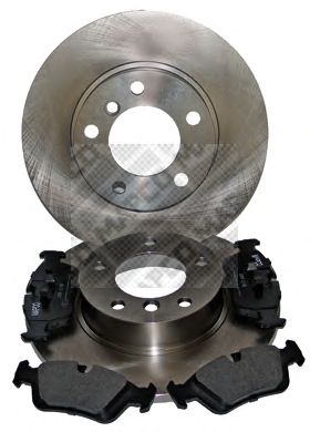 MAPCO 47880 -  Комплект тормозов, дисковый тормозной механизм