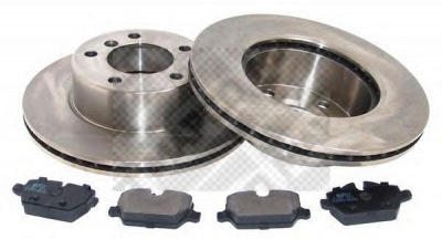 MAPCO 47889 -  Комплект тормозов, дисковый тормозной механизм