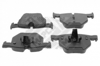MAPCO 6980hps -  Колодки тормозные дисковые задниеие, комплект
