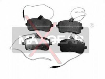 MAXGEAR 190560 -  Комплект тормозных колодок, дисковый тормоз