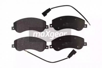 MAXGEAR 190878 -  Комплект тормозных колодок, дисковый тормоз