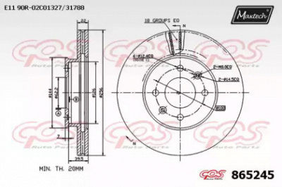 MAXTECH 8652450000 -