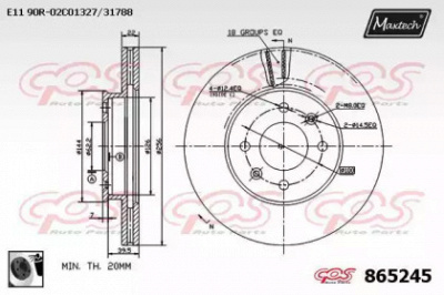 MAXTECH 8652450060 -  