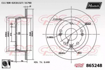 MAXTECH 8652480060 -