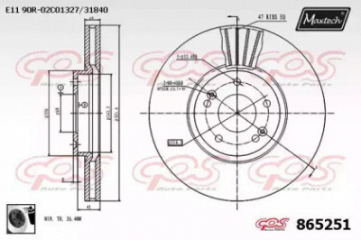 MAXTECH 8652510060 -