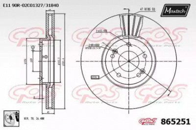 MAXTECH 8652510080 -