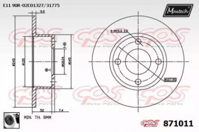 MAXTECH 8710110060 -  