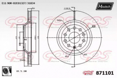 MAXTECH 8711010060 -