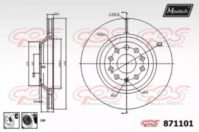 MAXTECH 8711016060 -  