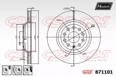 MAXTECH 8711016880 -  