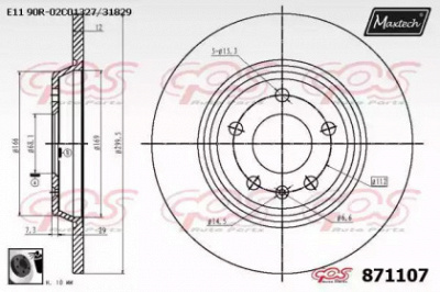 MAXTECH 8711070060 -