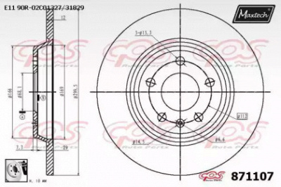 MAXTECH 8711070080 -  