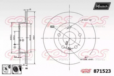 MAXTECH 8715236060 -