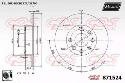 MAXTECH 8715240060 -