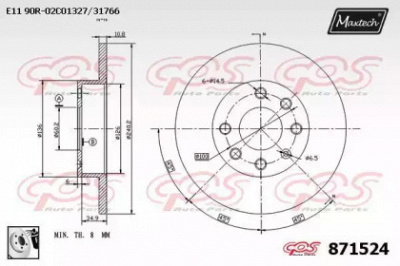 MAXTECH 8715240080 -