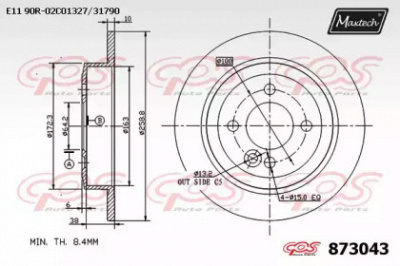 MAXTECH 8730430000 -