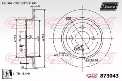 MAXTECH 8730430080 -