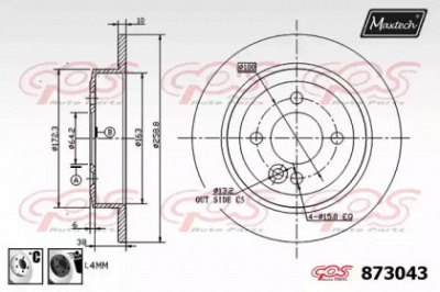 MAXTECH 8730436060 -