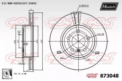 MAXTECH 8730480080 -  