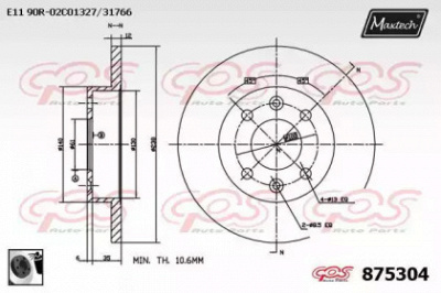 MAXTECH 8753040060 -