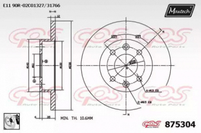 MAXTECH 8753040080 -