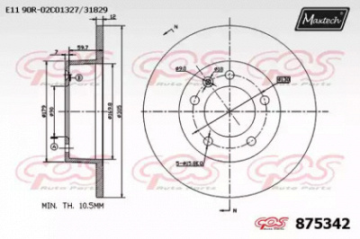 MAXTECH 8753420000 -  