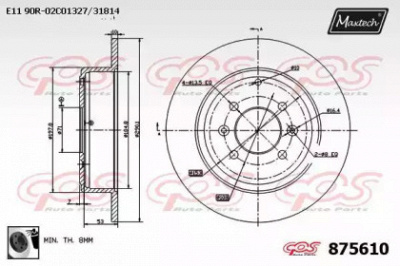 MAXTECH 8756100060 -