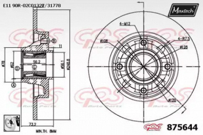 MAXTECH 8756440085 -
